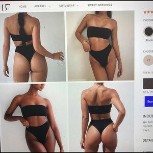 437 - The Aubrey Bottoms in Black/XS